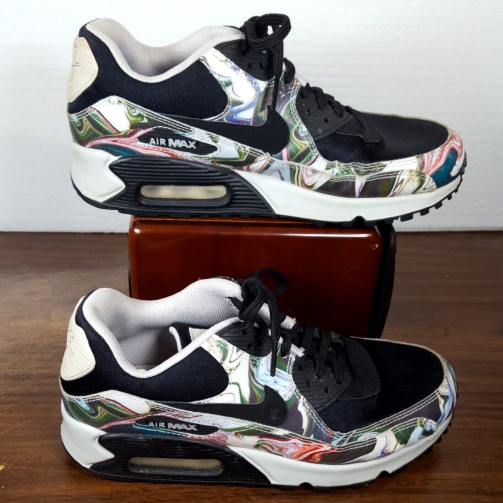 Nike Air Max Black Multicolor Athletic Shoes